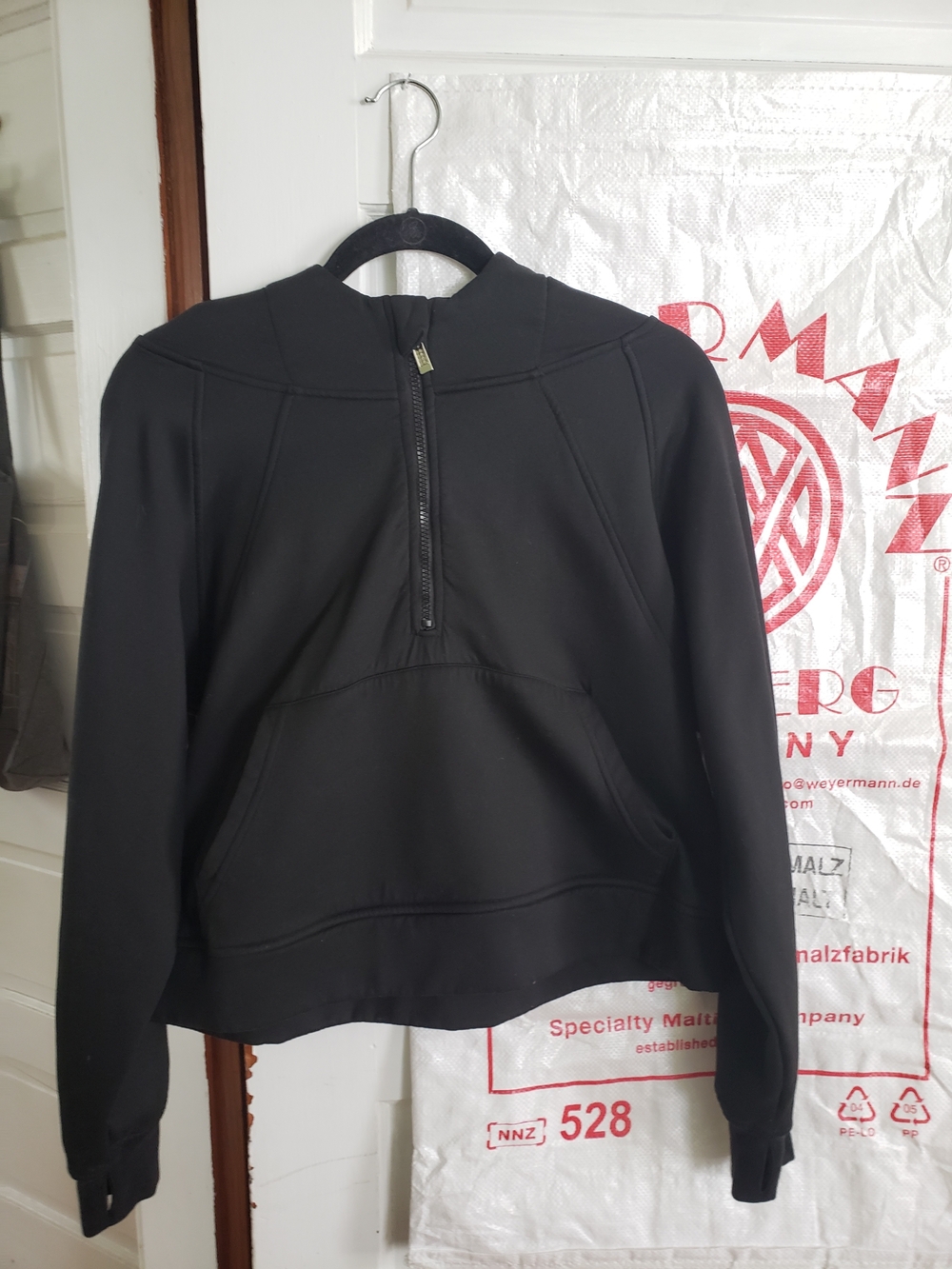 Cropped Womens Hoodie